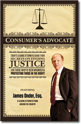 Consumer Advocate James G. Onder